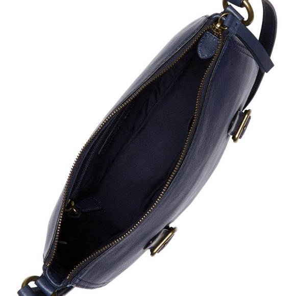 Frye navy blue Lily leather crossbody bag - Picture 4 of 6